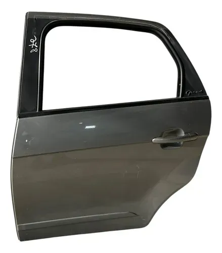 Porta Fiat Grand Siena 2018/2019 Traseira Esquerda Cinza