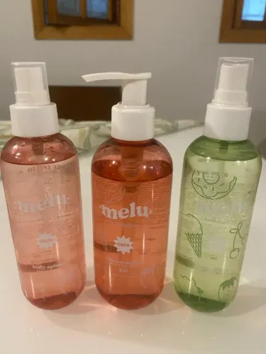 Sabonete Líquido e Body Splash - Kit MELU By Ruby Rose