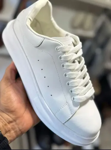 Alexander McQueen tênis/mocassim de couro