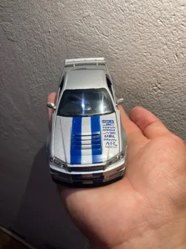 Miniatura Skyline R34 Escala 1/32 Novo