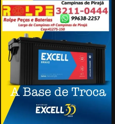Bateria 150ah Excell