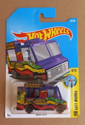 Hotwheels Furgão Food truck