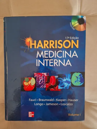 Livro Harrison  medicina interna 17° edição 