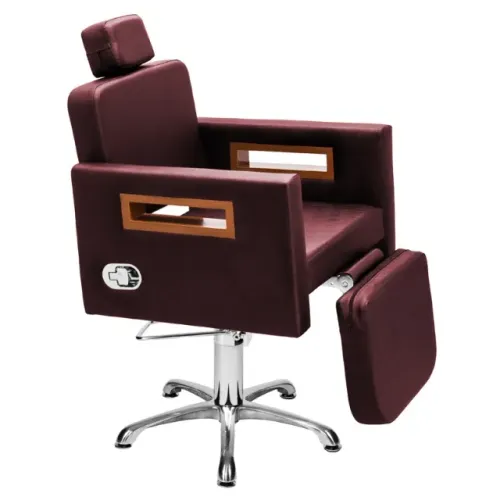 Cadeira de Maquiagem Tunísia Reclinável Com Apoio Base Estrela