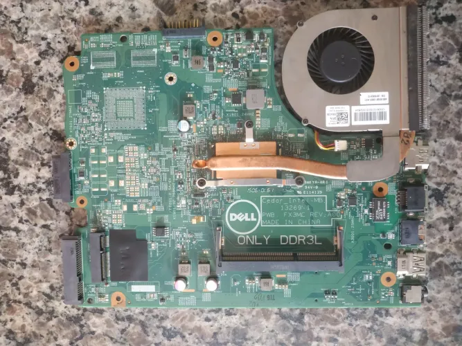 Placa Mãe Dell 3442 FX3MC DDR3L defeito 