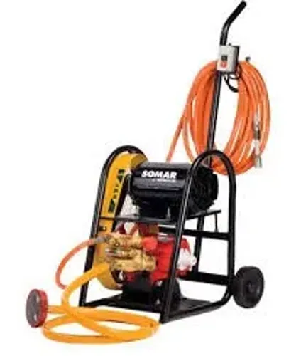 Lavadora de Alta Pressão LRS 400 127V/220V c/ Mangueira e Carrinho - Somar