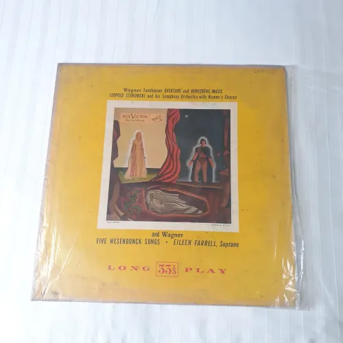 Richard Wagner - ópera "Tannhäuser" - Disco de vinil (dos anos 50)