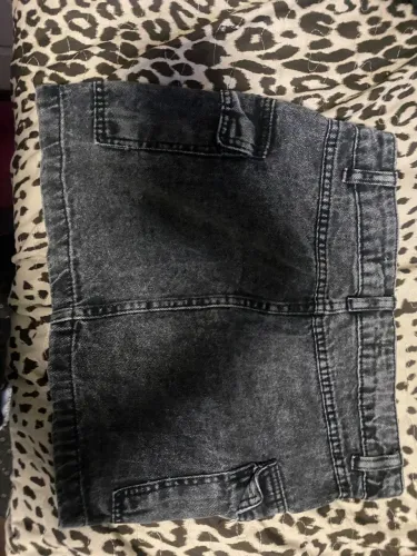 Saia jeans cargo