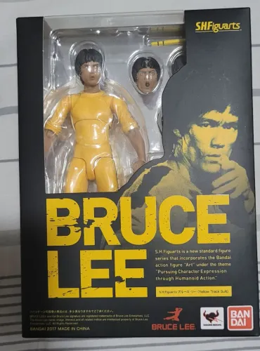 Bruce Lee SHF SH Figuarts Bandai O Jogo Da Morte