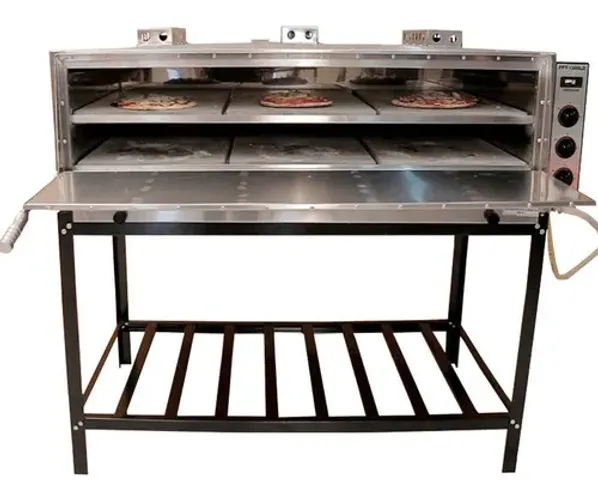 Forno De Pizza Com Lastro Duplo Fpt-1300 Ld Tomasi