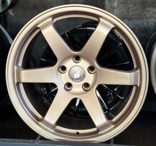 Rodas TE-37 aro 18 tala 8 furacão 5x112 e 5x114