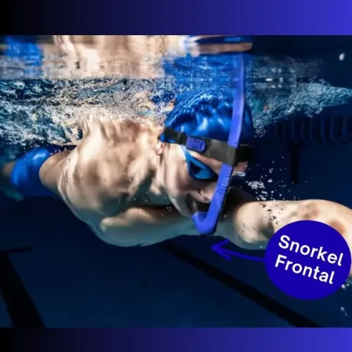 Snorkel Respirador Frontal Natação