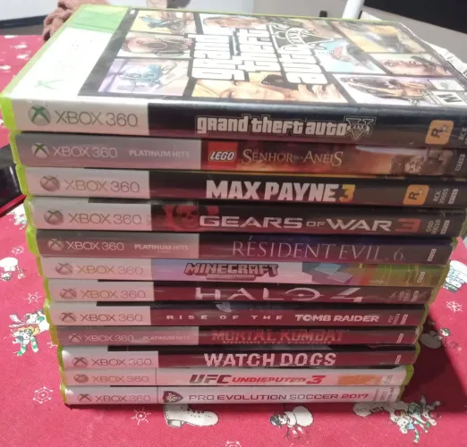 Vende-se jogos de Xbox 360 original