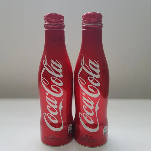 Garrafa Vintage da Coca Cola - 250ml - Alumínio - Edição copa de 2014