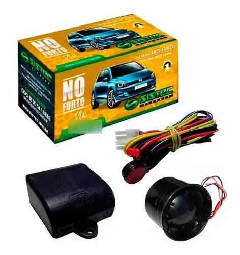 Bloqueador Ignição Corta Corrente Anti Furto Sistec C Sirene