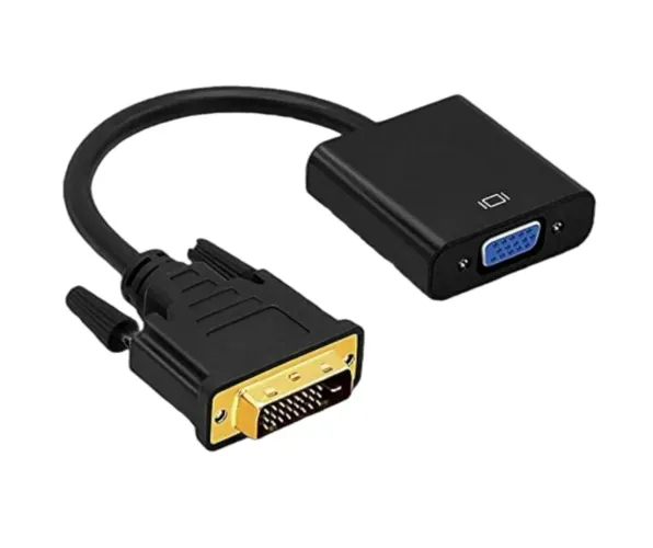 Adaptador DVI 24+1 para VGA - Novo