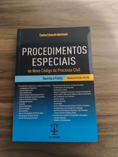 Livro procedimentos especiais no novo código de processo civil 