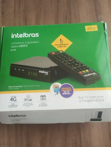 Conversor e Gravador Digital HDTV Intelbras 