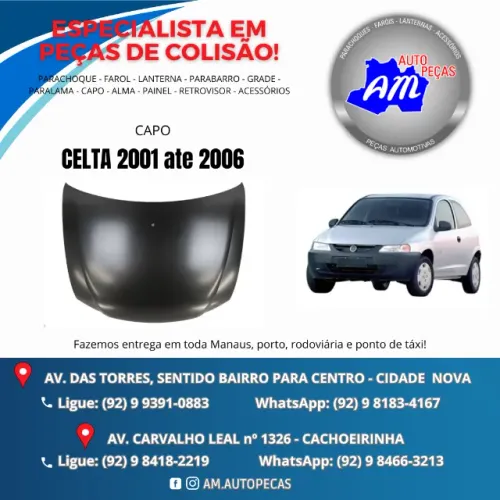 CAPO CELTA 2001 ate 2006