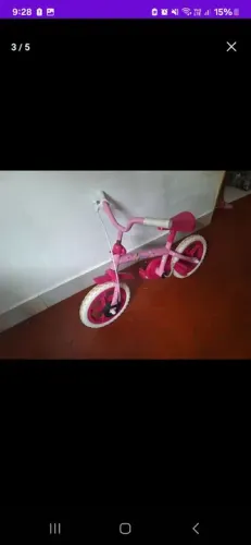 Bicicleta Infantil Rosa