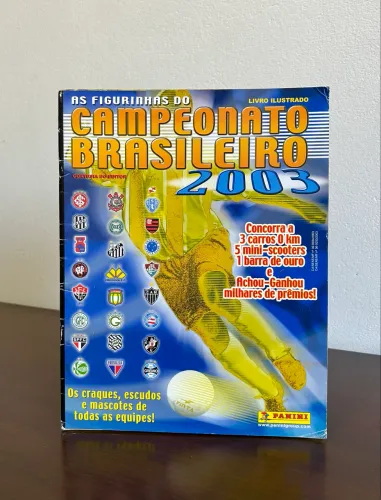 Álbum Panini Campeonato Brasileiro 2003