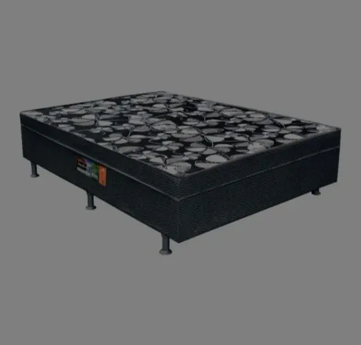 Cama Box Casal espuma dupla direto da fábrica 