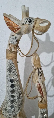 Esculturas de Girafas Decorativas