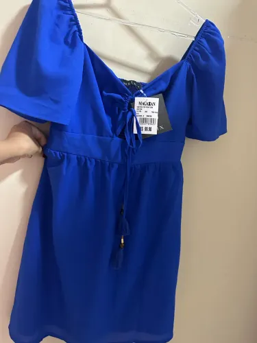 Vestido crepe 