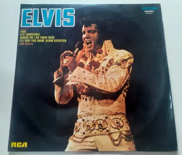 LP (Vinil) Elvis Presley - Elvis Fool. RCA. 1973.