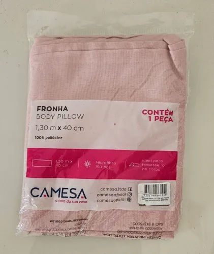 Vendo Fronha Body Pillow 1,30m x 40cm