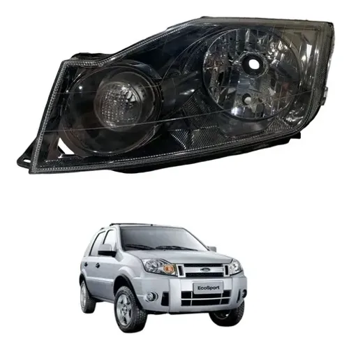 Farol Esquerdo Fico Simples Ford Ecosport 2009 A 2012 Esquerdo/motorista