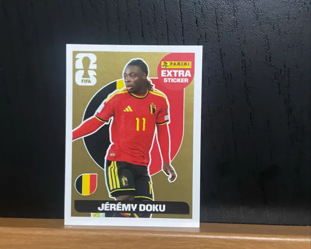 Vendo Figurinha Legend Jérémy Doku ( OURO ) - Copa 2026