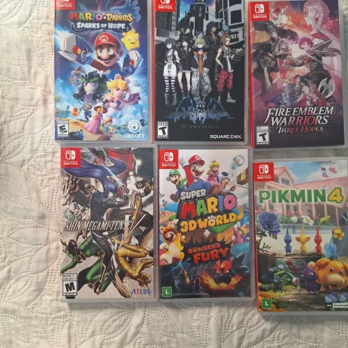 Pacote de mídia física Nintendo Switch - não vendo separado
