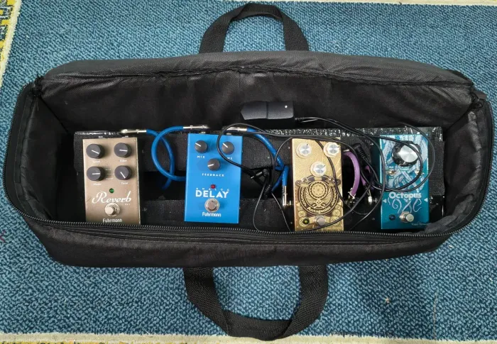 Set de pedais para guitarra