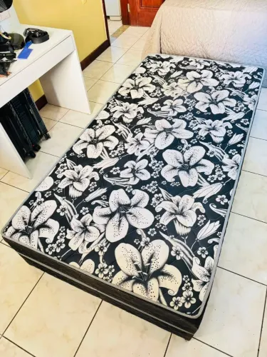 Cama box colchão solteiro