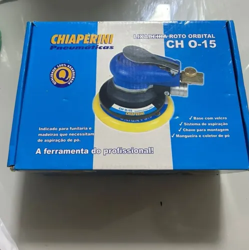 Lixeira orbital pneumática 