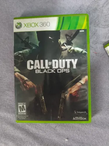 Jogo Call of Duty Black Ops Xbox 360 Mídia Física Original