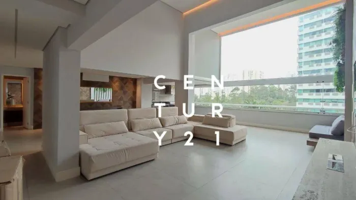 Apartamento mobiliado com 4 dormitórios para alugar, 238 m² por R$ 27.238/mês - Vila Suzan