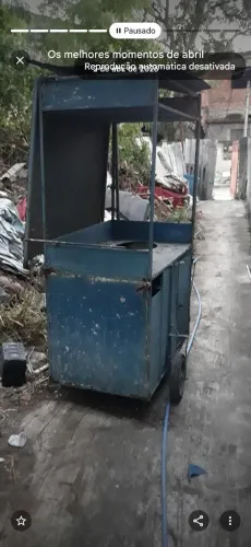 Barraca de lanche completa