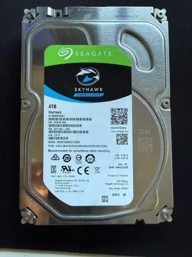 HD Seagate SkyHawk 4TB 3.5" SATA - Disco de Vigilância / CFTV - Testado