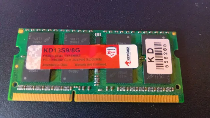Memória Para Notebook Keepdata, 8GB, 1333MHz, DDR3 - Kd13s9/8g PC3 10600