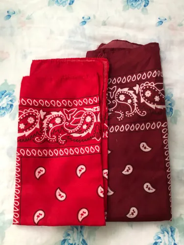 Bandana estampada lenço