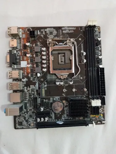 Placa-Mãe Get H61 DDR3 M2 LGA 1155, Suporte Intel 2°/3° Geração, SATA M.2 HDMI VGA USB 3.0