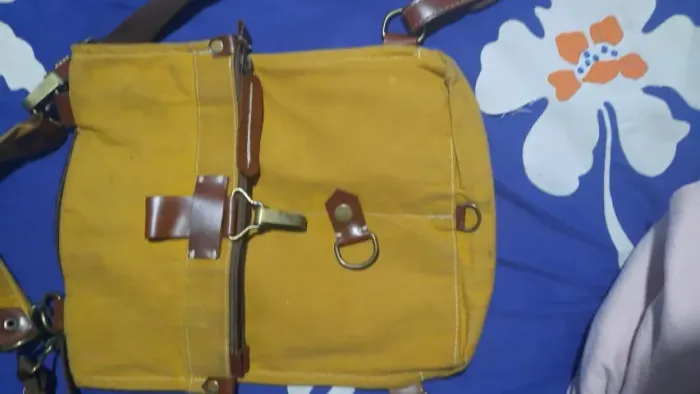 Bolsa de Lona Amarela