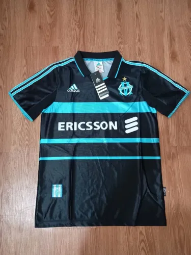 Camisa Olympique de Marseille da temporada 1999-2000 Adidas