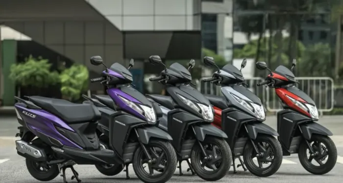 Moto Honda Elite 125 vermelha 26/27 0KM