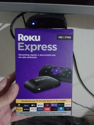 Roku Express aparelho tv