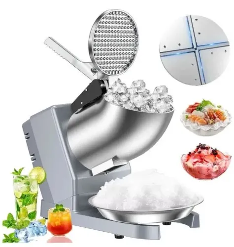 Máquina de Gelo Raspado Inox