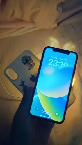 IPHONE X 256GB PRETO SEM MARCAS DE USO
