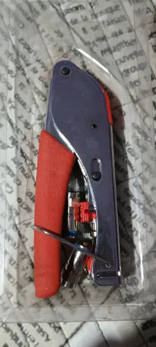 Alicate de Compressão Coaxial RG6/RG59 - Novo